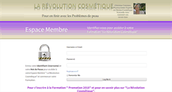 Desktop Screenshot of larevolutioncosmetique.com